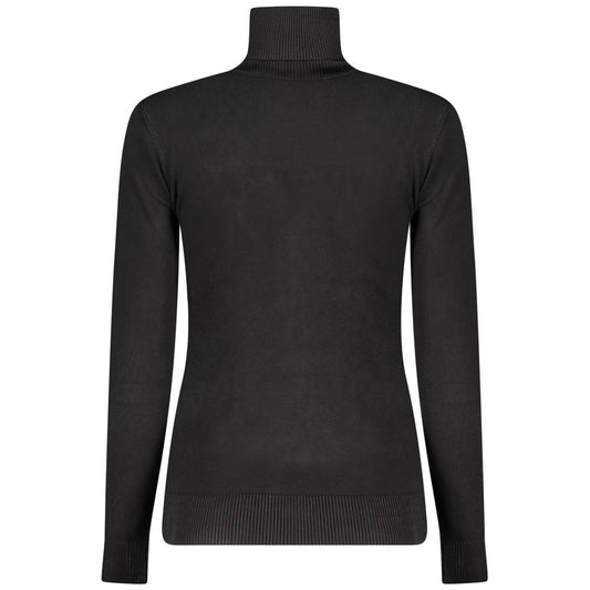 Guess Jeans Black Viscose Sweater