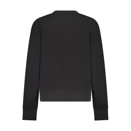 Guess Jeans Black Cotton Sweater