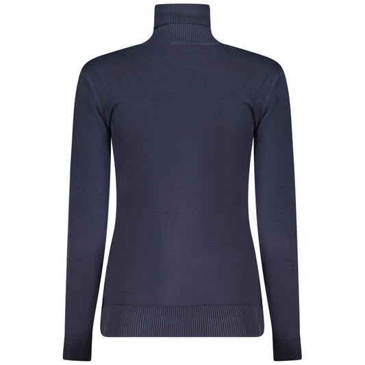 Guess Jeans Blue Viscose Sweater