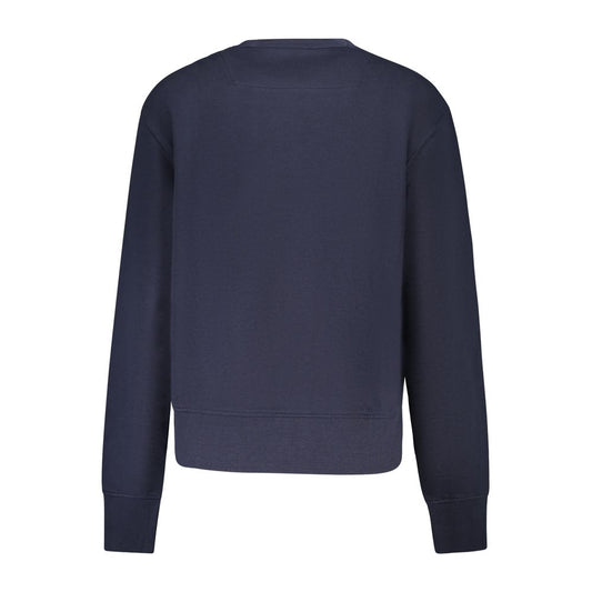 Guess Jeans Blue Cotton Sweater