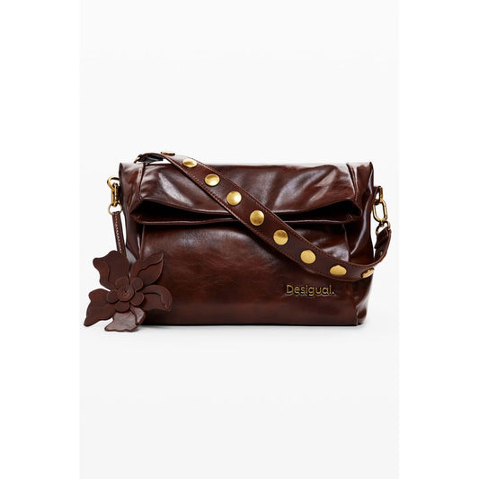 Desigual Brown Polyethylene Handbag