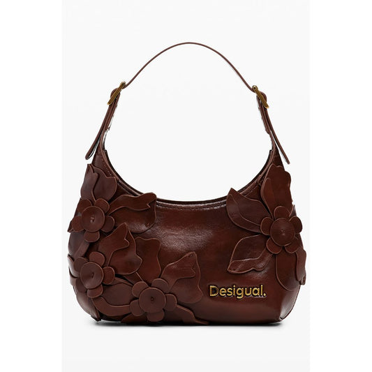 Desigual Brown Polyethylene Handbag