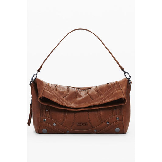 Desigual Brown Polyethylene Handbag