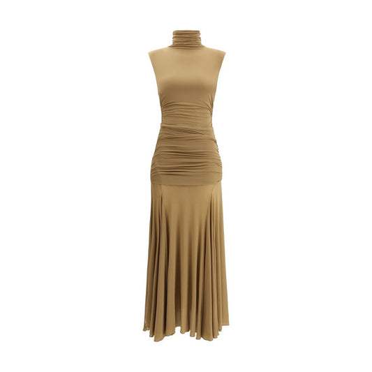 Magda Butrym Long Dress with draping