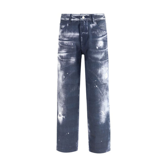 Emporio Armani Denim print Pants
