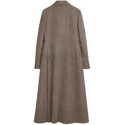 Made in Italy Brown Wool Jackets & Coat