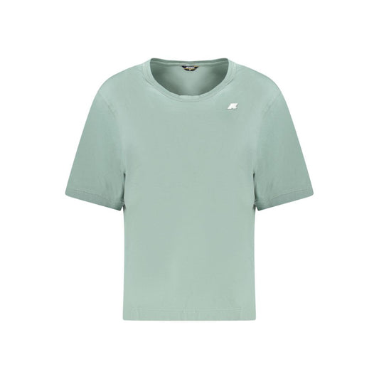 K-WAY Green Cotton Tops & T-Shirt