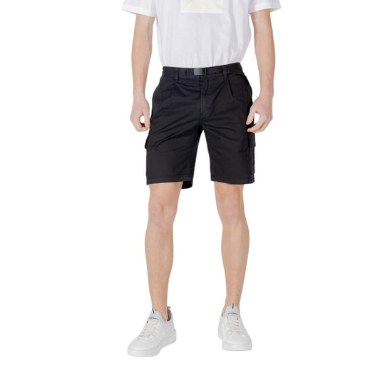 Hugo Boss Black Cotton Bermuda