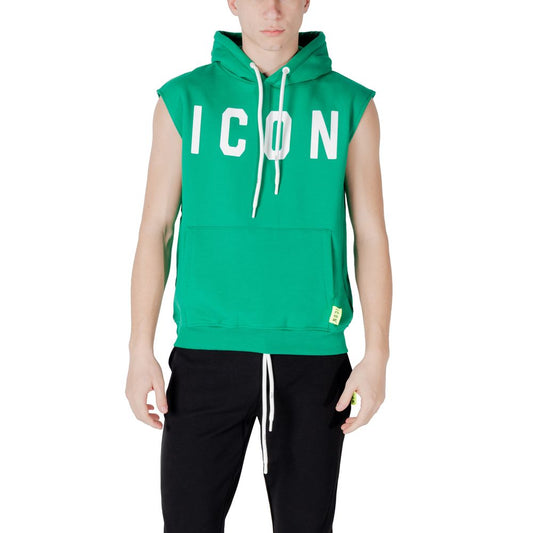 Icon Green Cotton Hoody