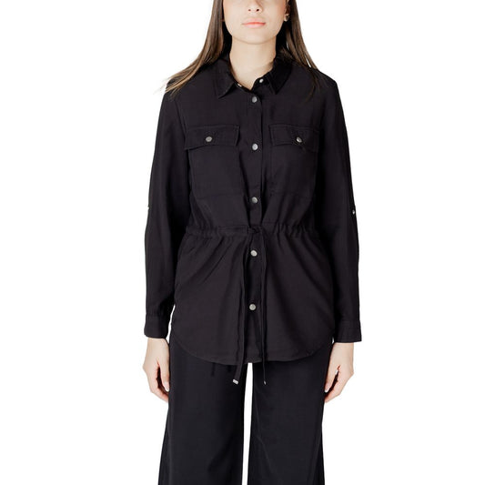 Only Black Viscose Shirt