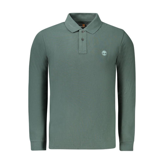 Timberland Green Cotton Polo Shirt
