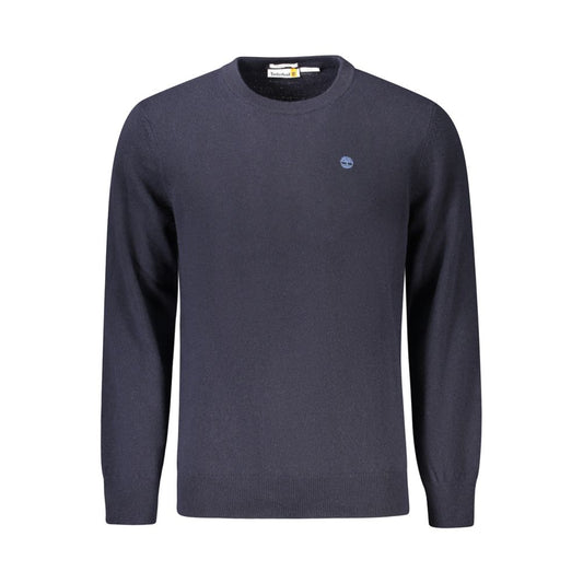 Timberland Blue Wool Men Sweater