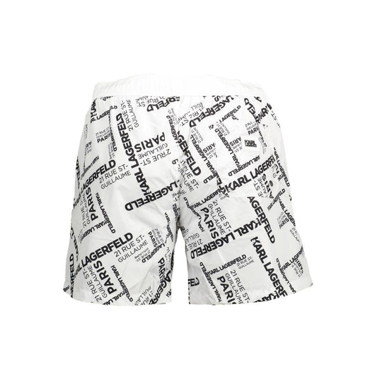 Karl Lagerfeld White Polyester Swimwear