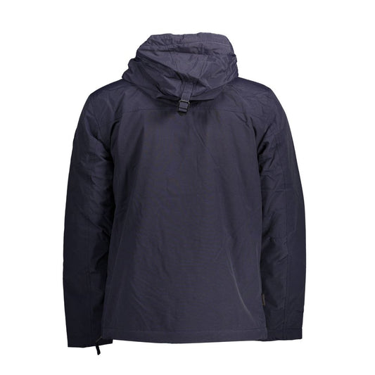 Napapijri Blue Polyamide Jackets & Coat