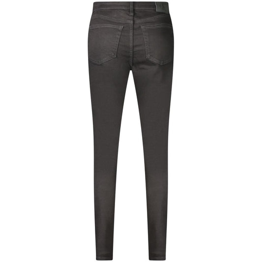 Calvin Klein Black Cotton Jeans Denim