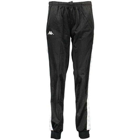 Kappa Black Polyester Pant