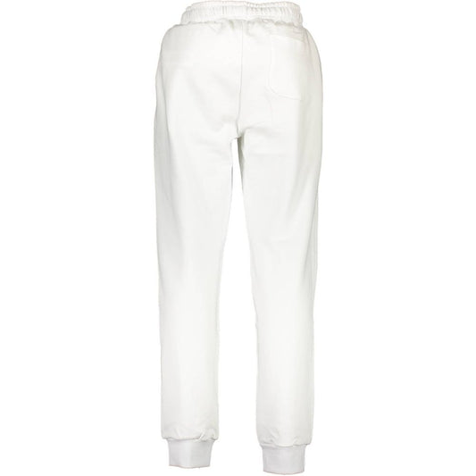 La Martina White Cotton Pant