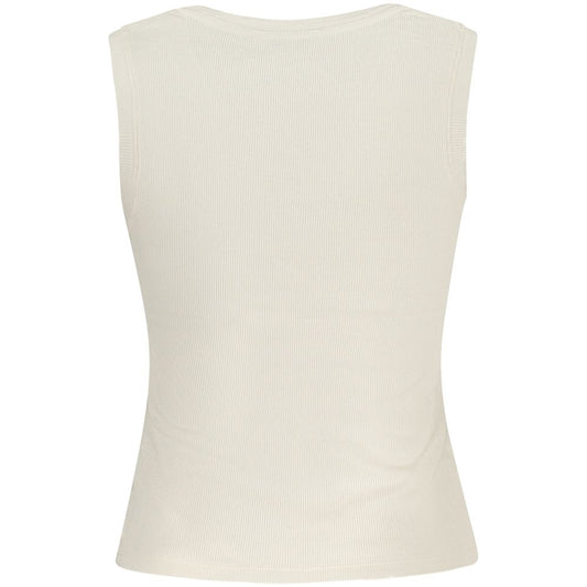 Tommy Hilfiger Beige Cotton Tank Top