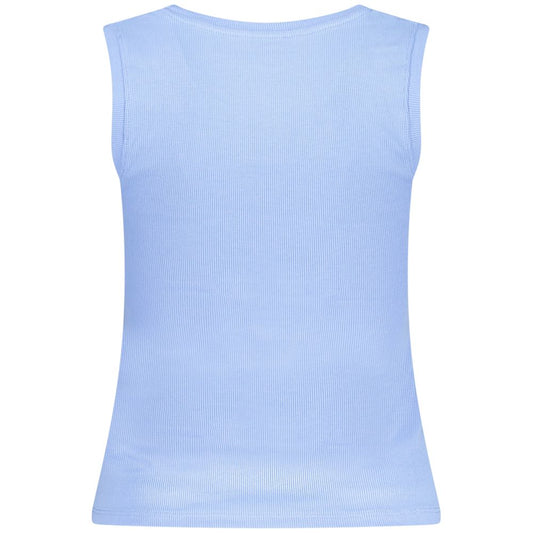 Tommy Hilfiger Blue Cotton Tank Top