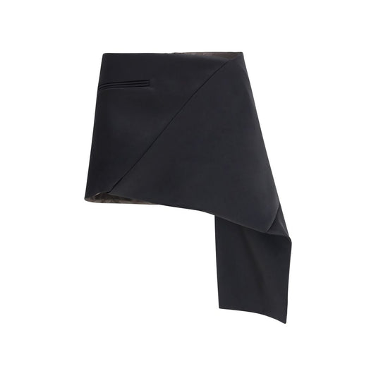 Courrèges Satin Mini-skirt