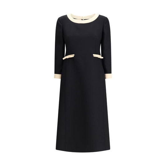 Valentino Wool Dress with Bow