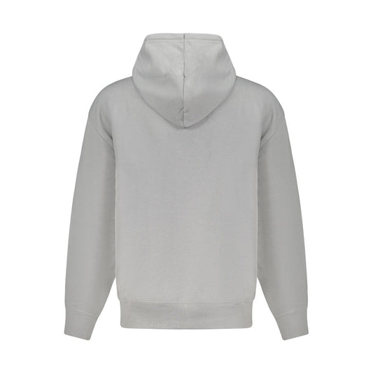 Hugo Boss Gray Cotton Sweatshirt