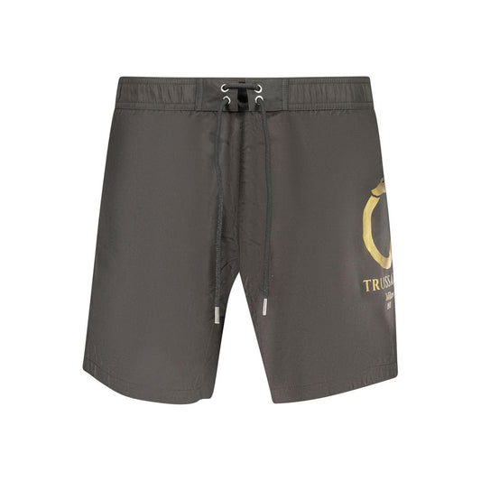 Trussardi Black Polyester Swimwear