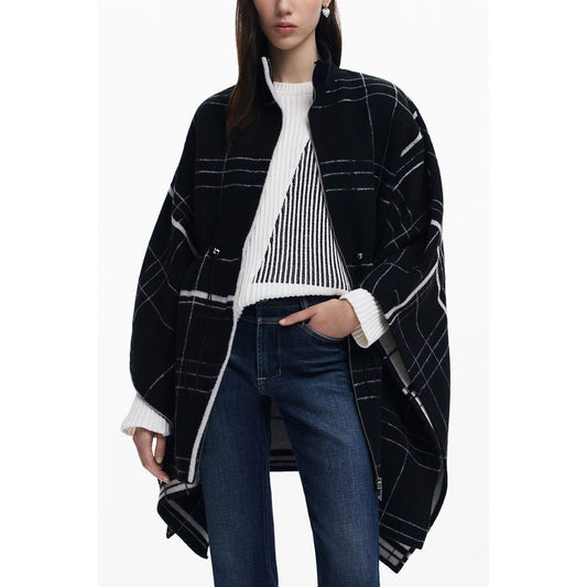 Desigual Black Wool Sweater