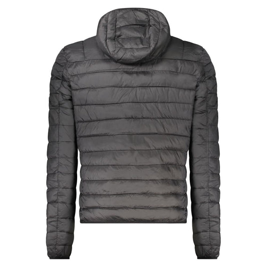 Cavalli Class Black Polyester Jackets & Coat