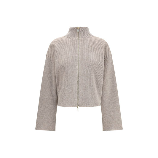 Fabiana Filippi Reversible Platinum Mohair Jacket