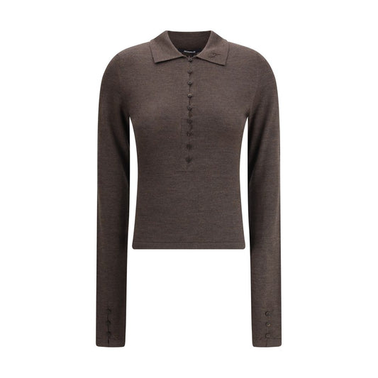 Jacquemus Merino Wool Polo Shirt