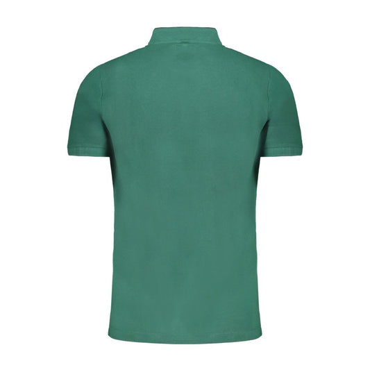 Gianmarco Venturi Green Cotton Polo Shirt