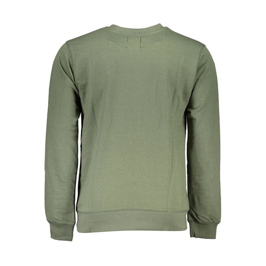 Gianmarco Venturi Green Cotton Sweatshirt