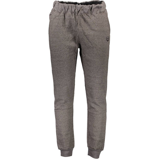 Gianmarco Venturi Gray Cotton Pant