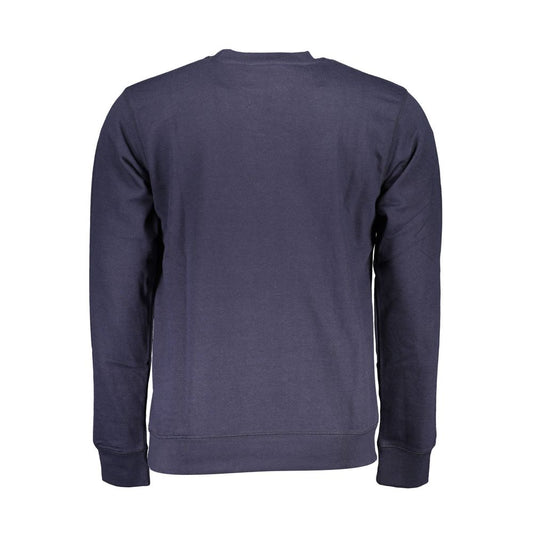 Gianmarco Venturi Blue Cotton Sweatshirt