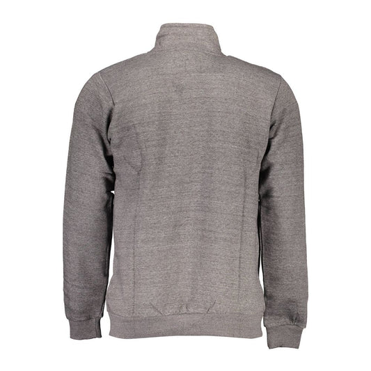 Gianmarco Venturi Gray Cotton Sweatshirt