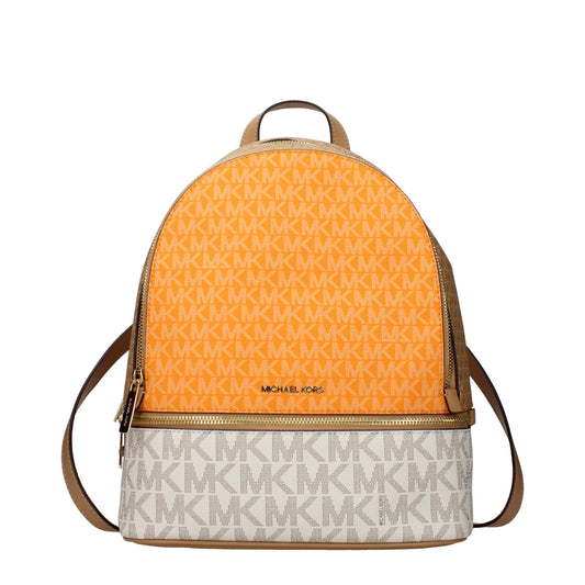 Michael Kors Beige Fabric Backpacks