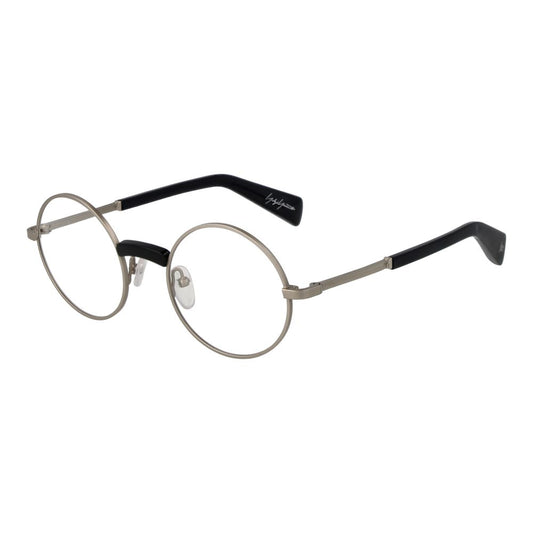 Yohji Yamamoto Silver Unisex Glasses Frame