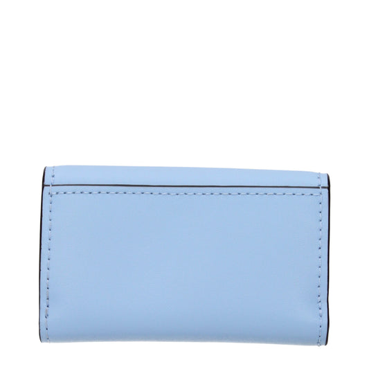 Michael Kors Light Blue Leather Wallets