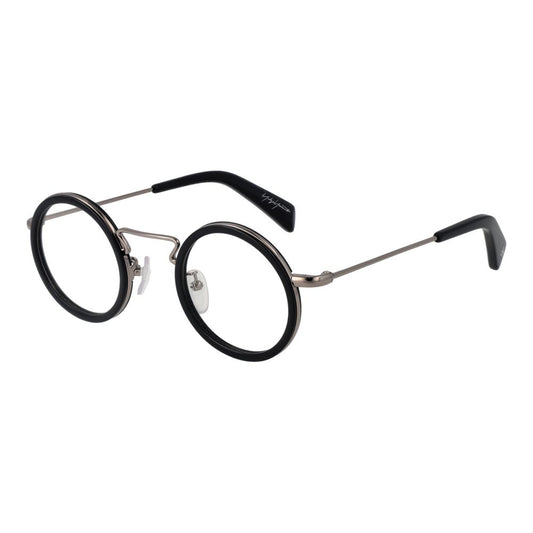 Yohji Yamamoto Black Men Glasses Frame
