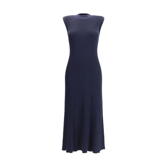 SA SU PHI Ribbed Cashmere Silk Sleeveless Long Dress