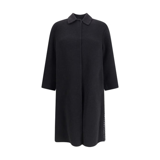 Fabiana Filippi Soft Wool and Cashmere Double Coat
