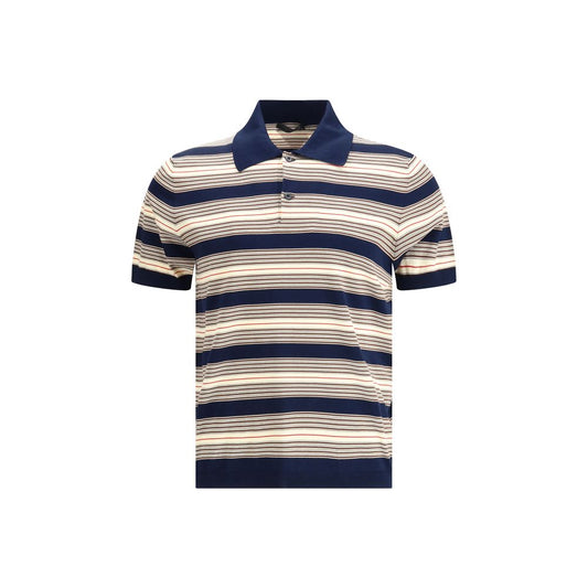 Prada Striped cotton Polo