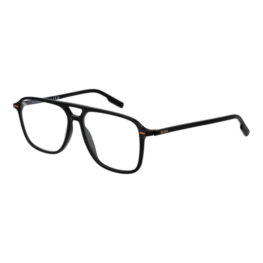 Ermenegildo Zegna Black Men Glasses Frame