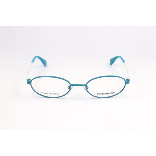 Emporio Armani Blue Stainless Steel Frames