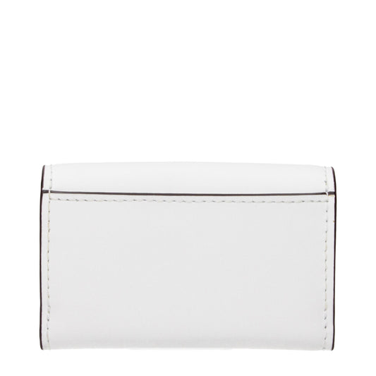 Michael Kors White Leather Wallets