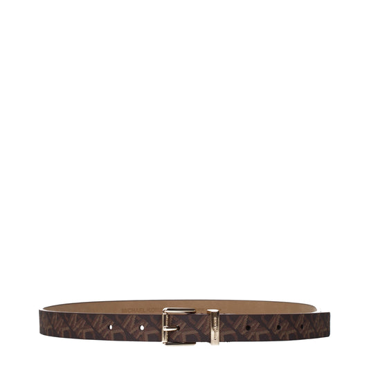 Michael Kors Brown Fabric Regular Belts