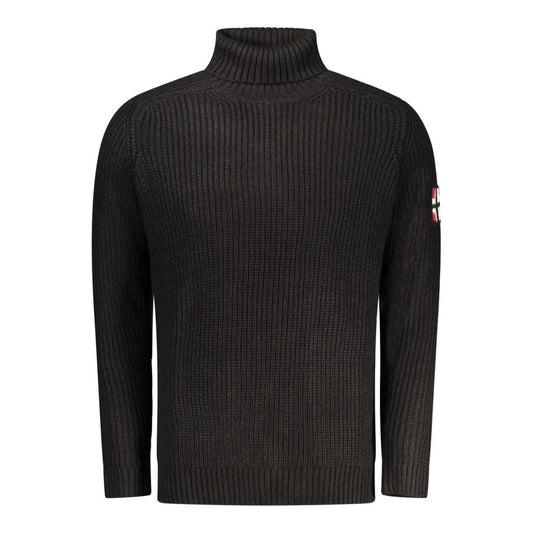 Norway 1963 Black Wool Sweater