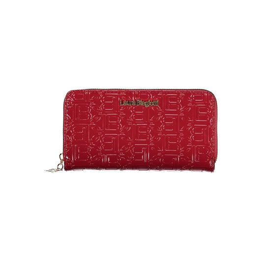 Laura Biagiotti Red Polyethylene Wallet
