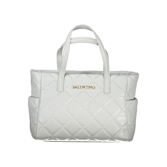 Mario Valentino Gray Polyethylene Handbag